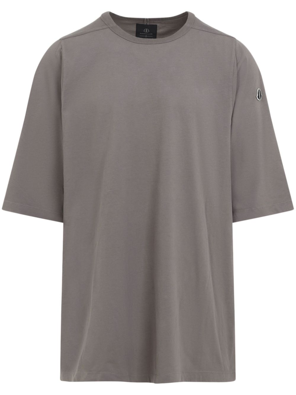 Moncler + Rick Owens x Rick Owens crew-neck T-shirt - Grey von Moncler + Rick Owens