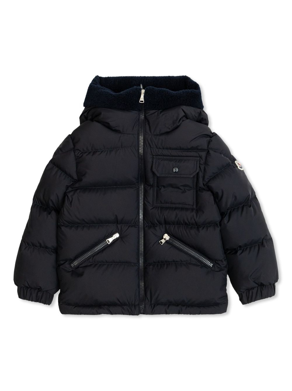 Moncler Enfant Abner jacket - Black von Moncler Enfant