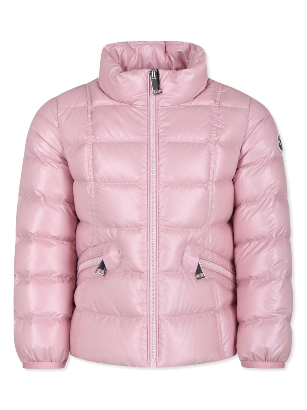 Moncler Enfant Ainay quilted puffer jacket - Pink von Moncler Enfant