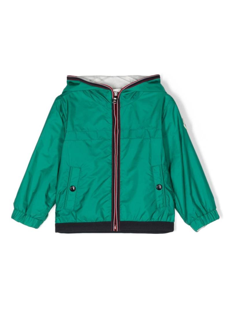 Moncler Enfant Anton hooded jacket - Green von Moncler Enfant