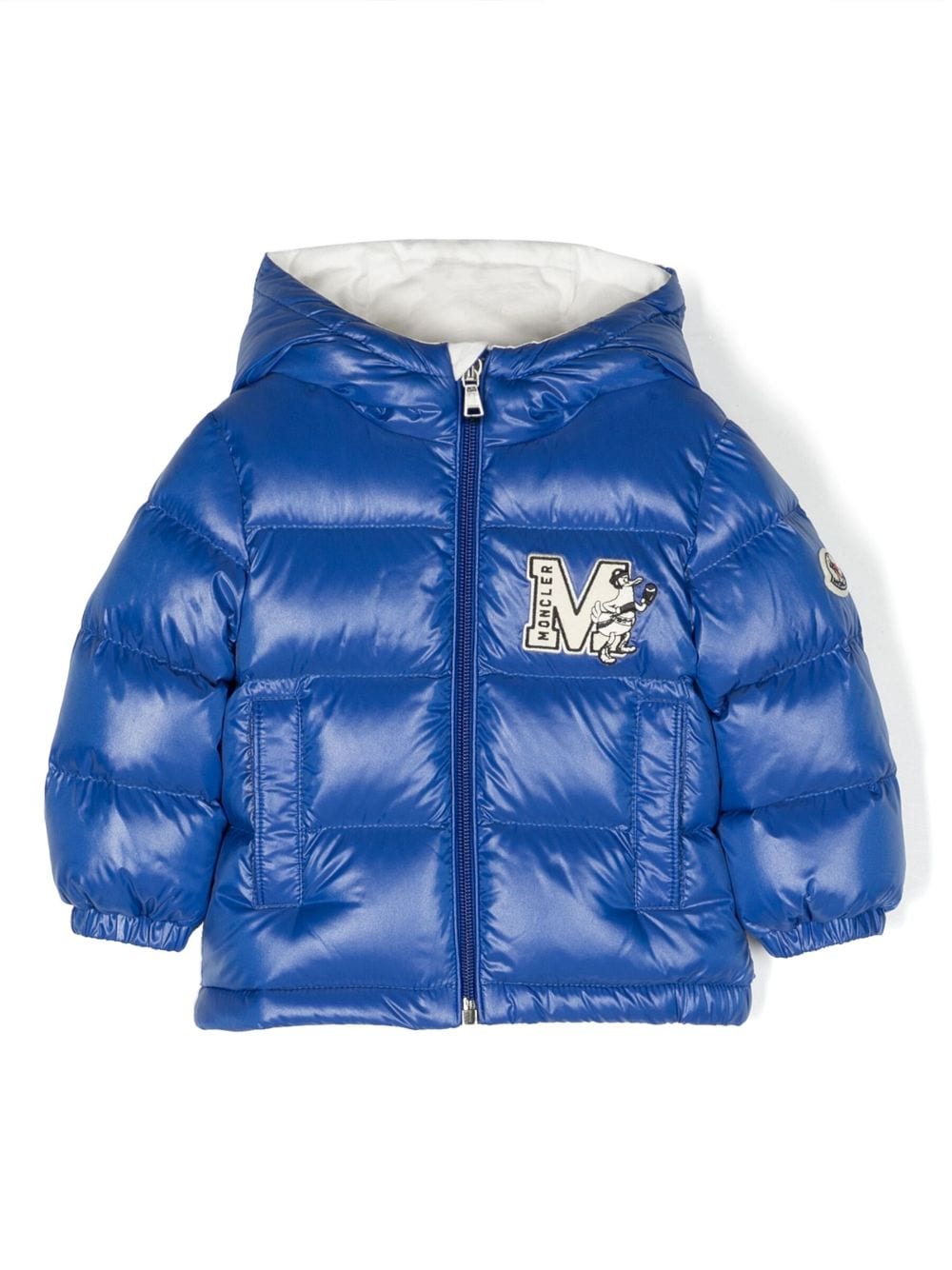 Moncler Enfant Arslan padded hooded jacket - Blue von Moncler Enfant