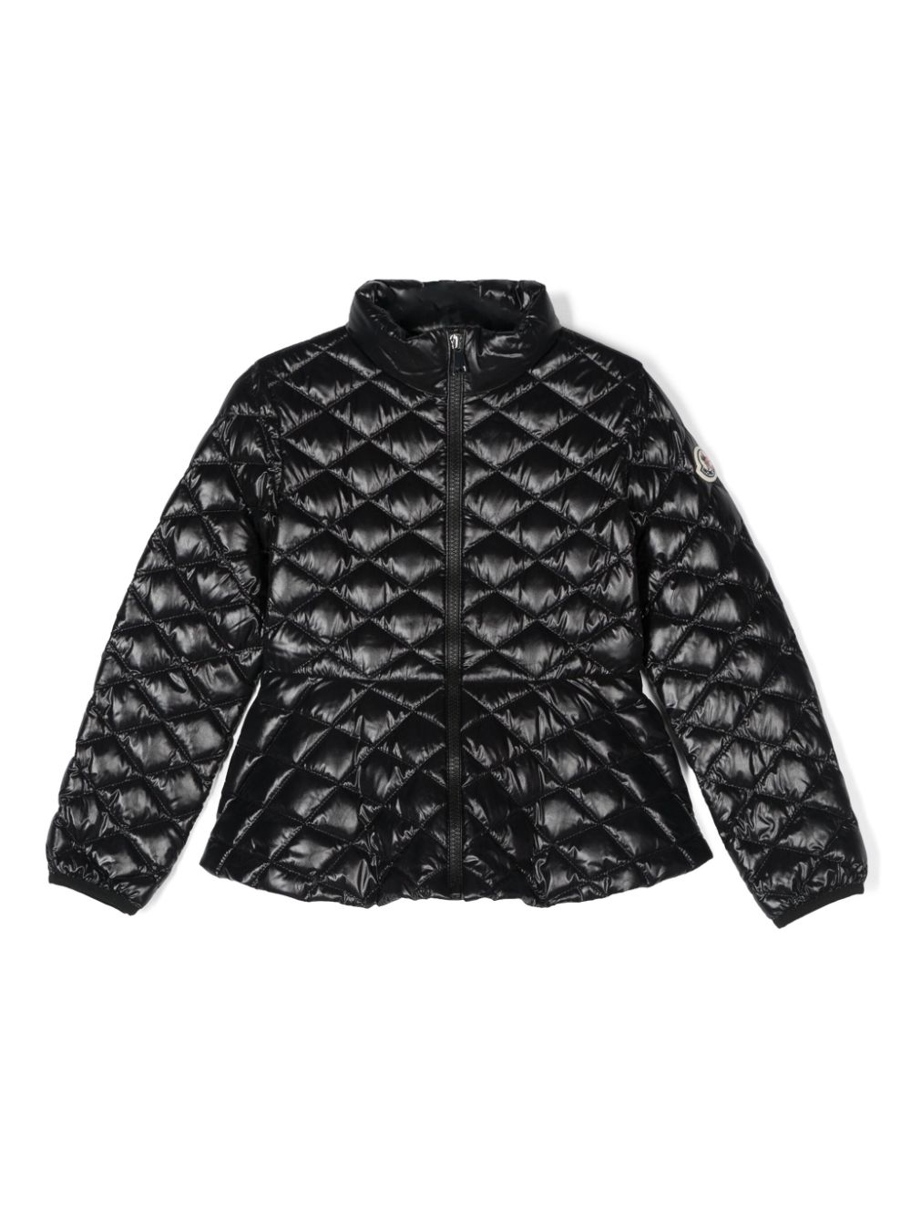 Moncler Enfant Barive quilted jacket - Black von Moncler Enfant