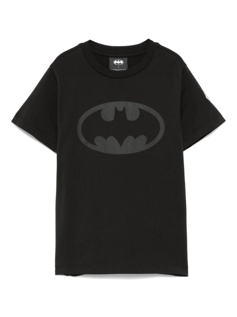 Moncler Enfant Batman-print T-shirt - Black von Moncler Enfant