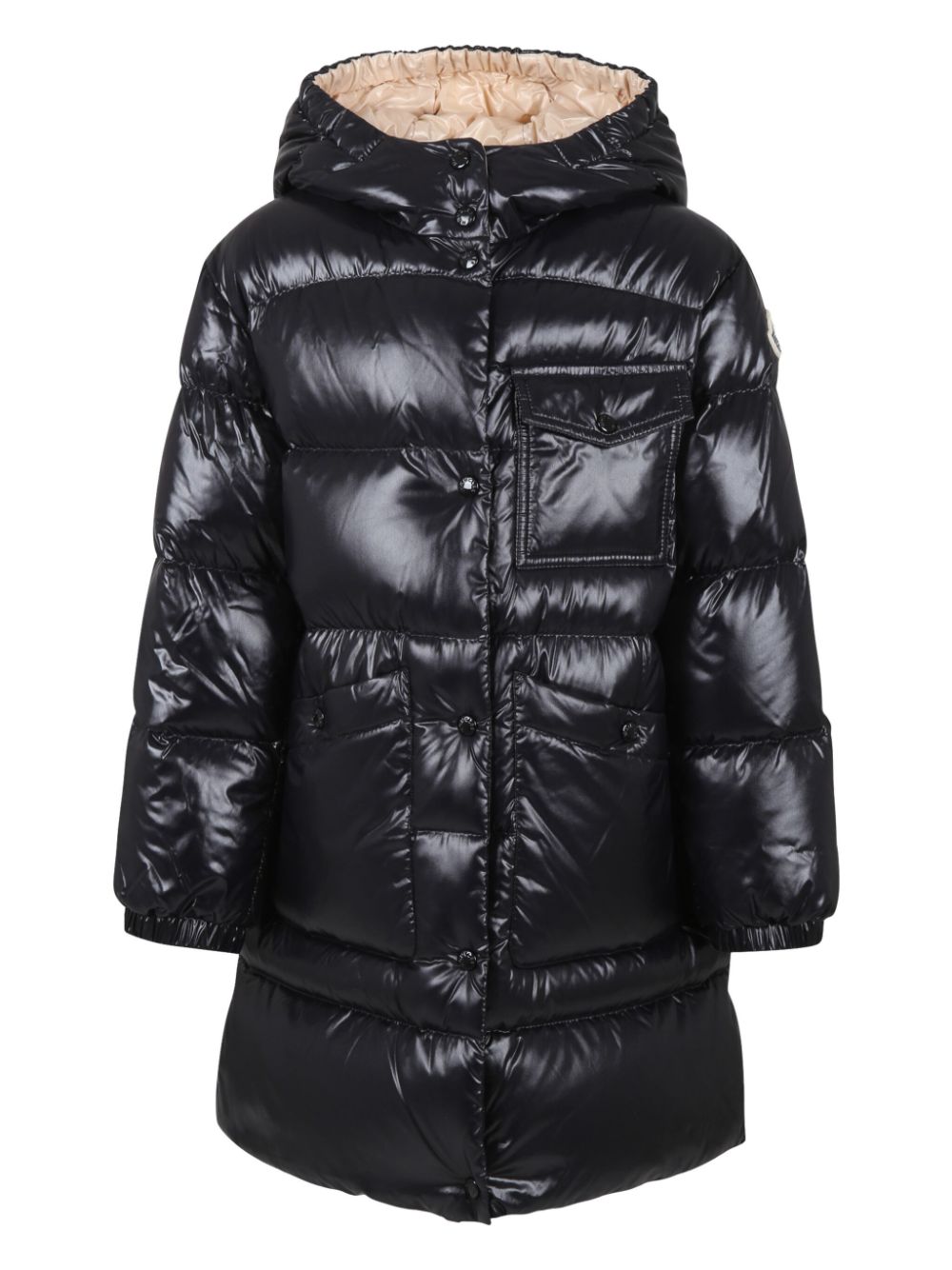 Moncler Enfant Becka down jacket - Black von Moncler Enfant