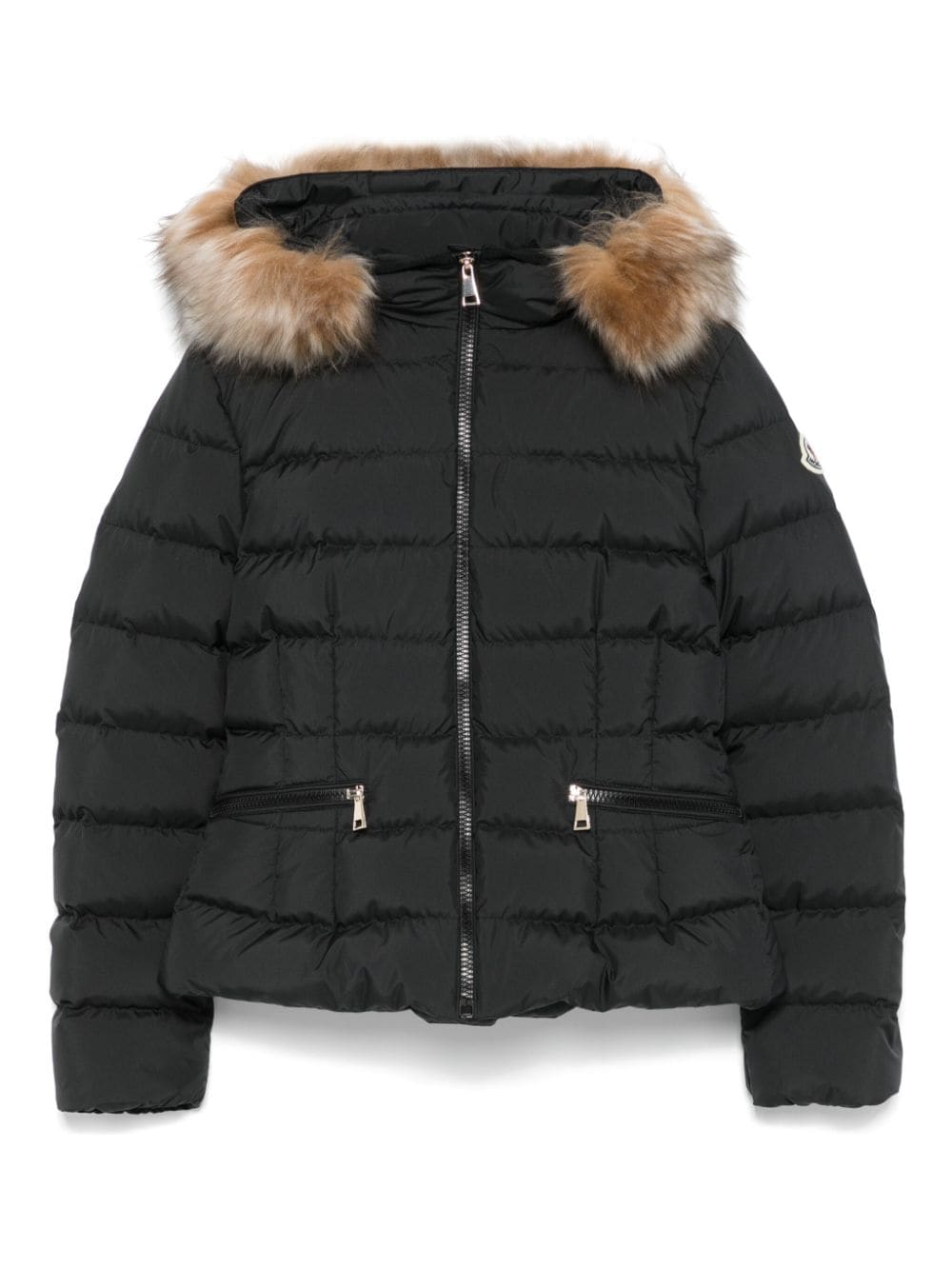 Moncler Enfant Boedette jacket - Black von Moncler Enfant