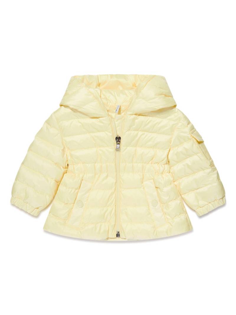 Moncler Enfant Dalles hooded puffer jacket - Yellow von Moncler Enfant