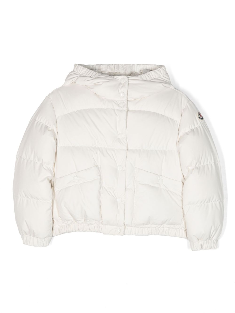 Moncler Enfant Ebre padded down jacket - Neutrals von Moncler Enfant