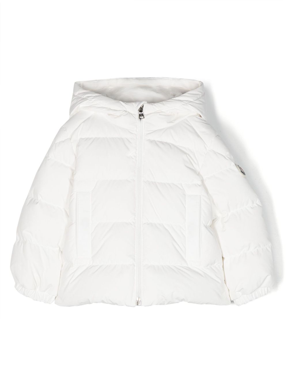 Moncler Enfant Eric padded goose-down jacket - White von Moncler Enfant