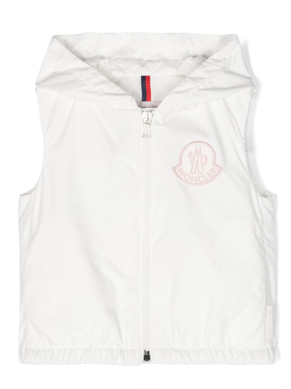 Moncler Enfant Essien hooded gilet - White von Moncler Enfant