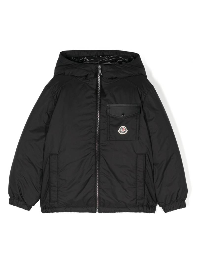 Moncler Enfant Gershom jacket - Black von Moncler Enfant