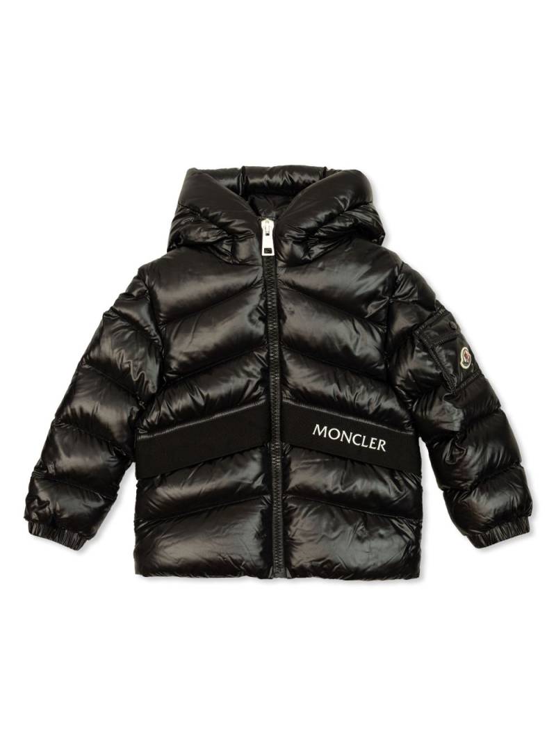 Moncler Enfant Groseiller down jacket - Black von Moncler Enfant