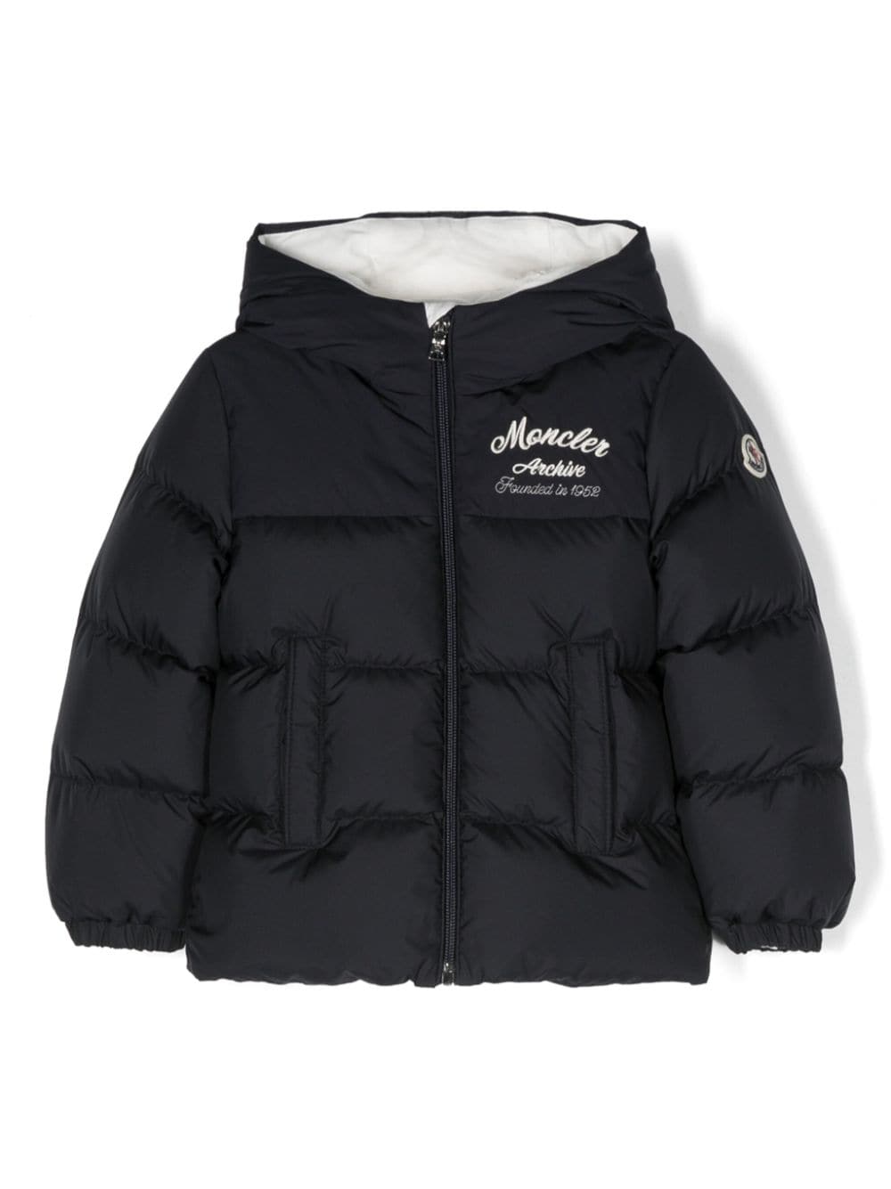 Moncler Enfant Joe padded down jacket - Blue von Moncler Enfant