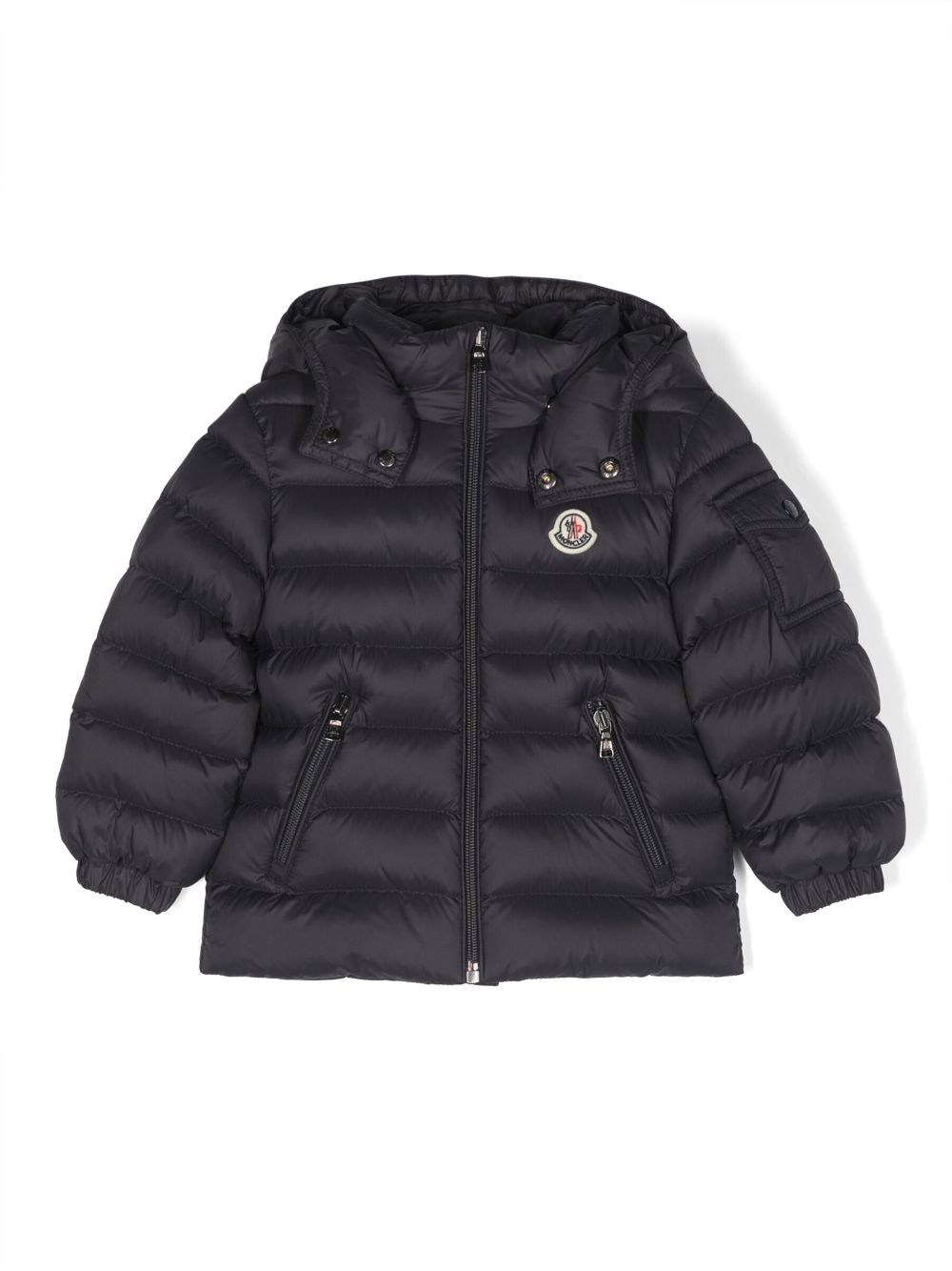 Moncler Enfant Jules logo-patch padded jacket - Blue von Moncler Enfant