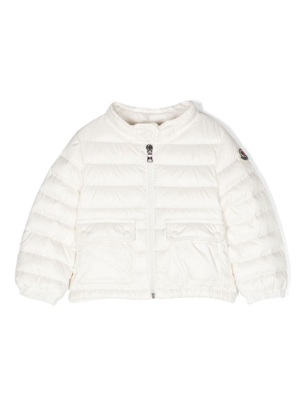 Moncler Enfant Lans quilted down jacket - White von Moncler Enfant