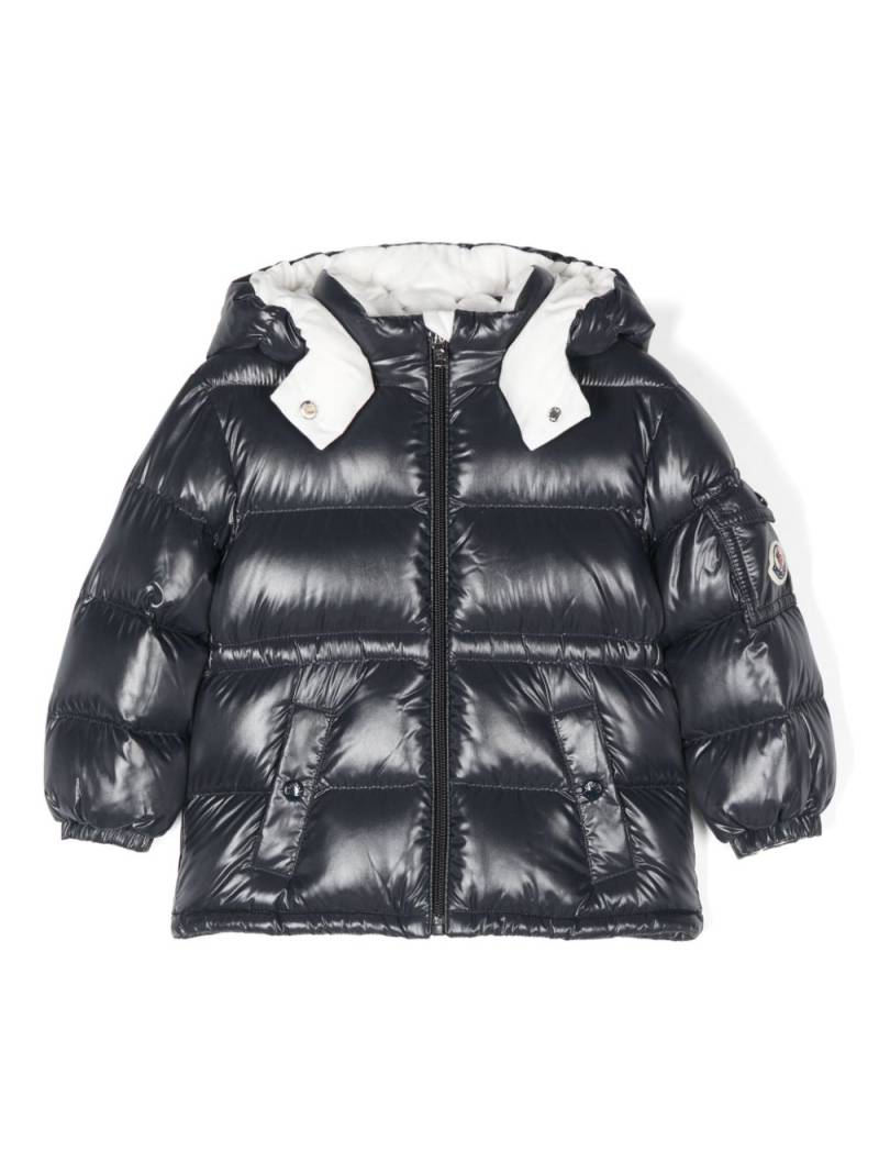 Moncler Enfant Marie padded coat - Blue von Moncler Enfant