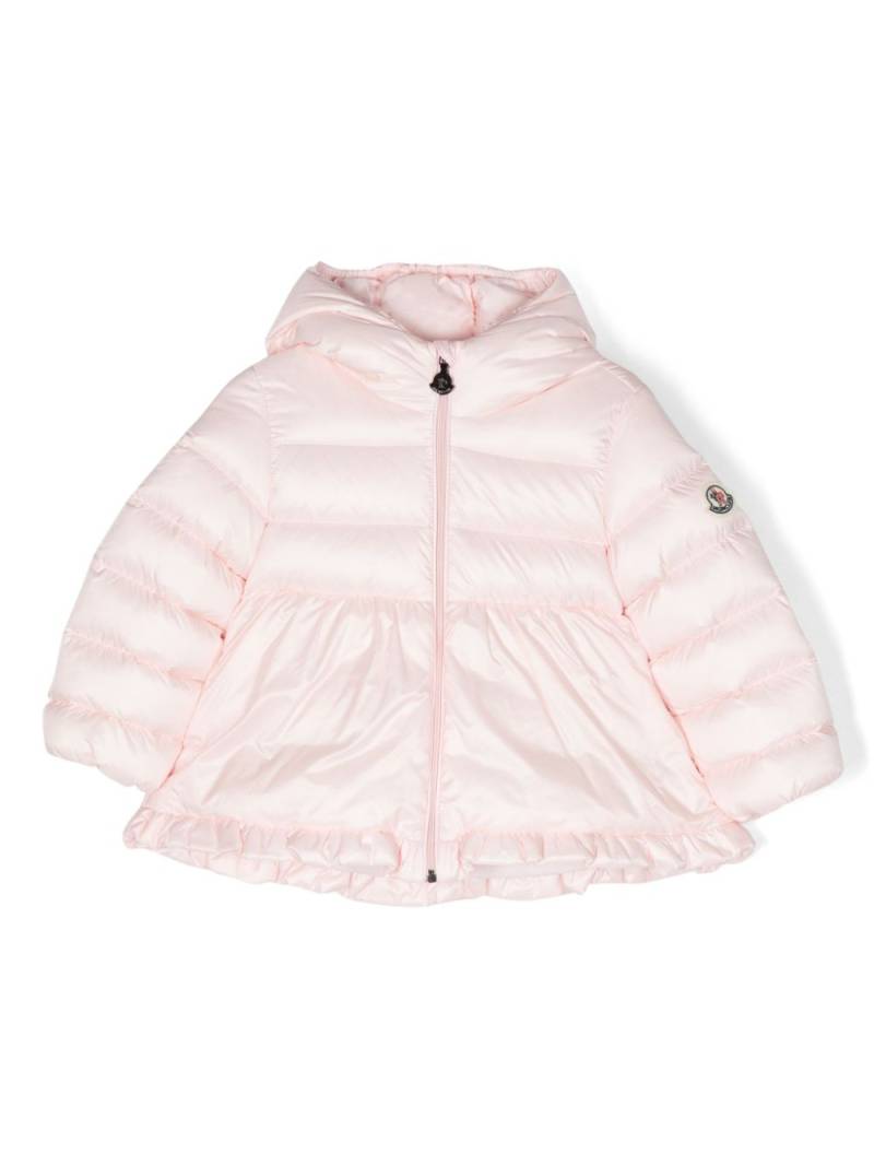 Moncler Enfant Odile quilted down jacket - Pink von Moncler Enfant