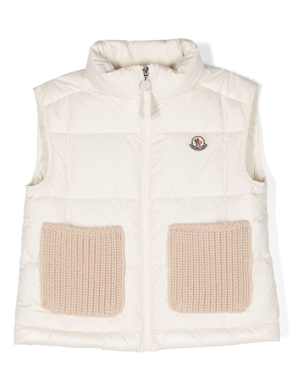 Moncler Enfant Rhoda gilet - Neutrals von Moncler Enfant