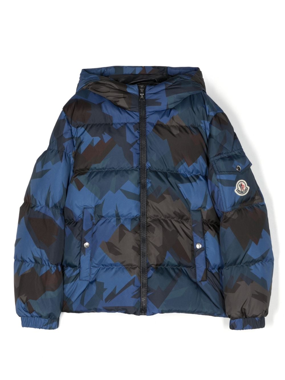 Moncler Enfant Stevens padded jacket - Blue von Moncler Enfant