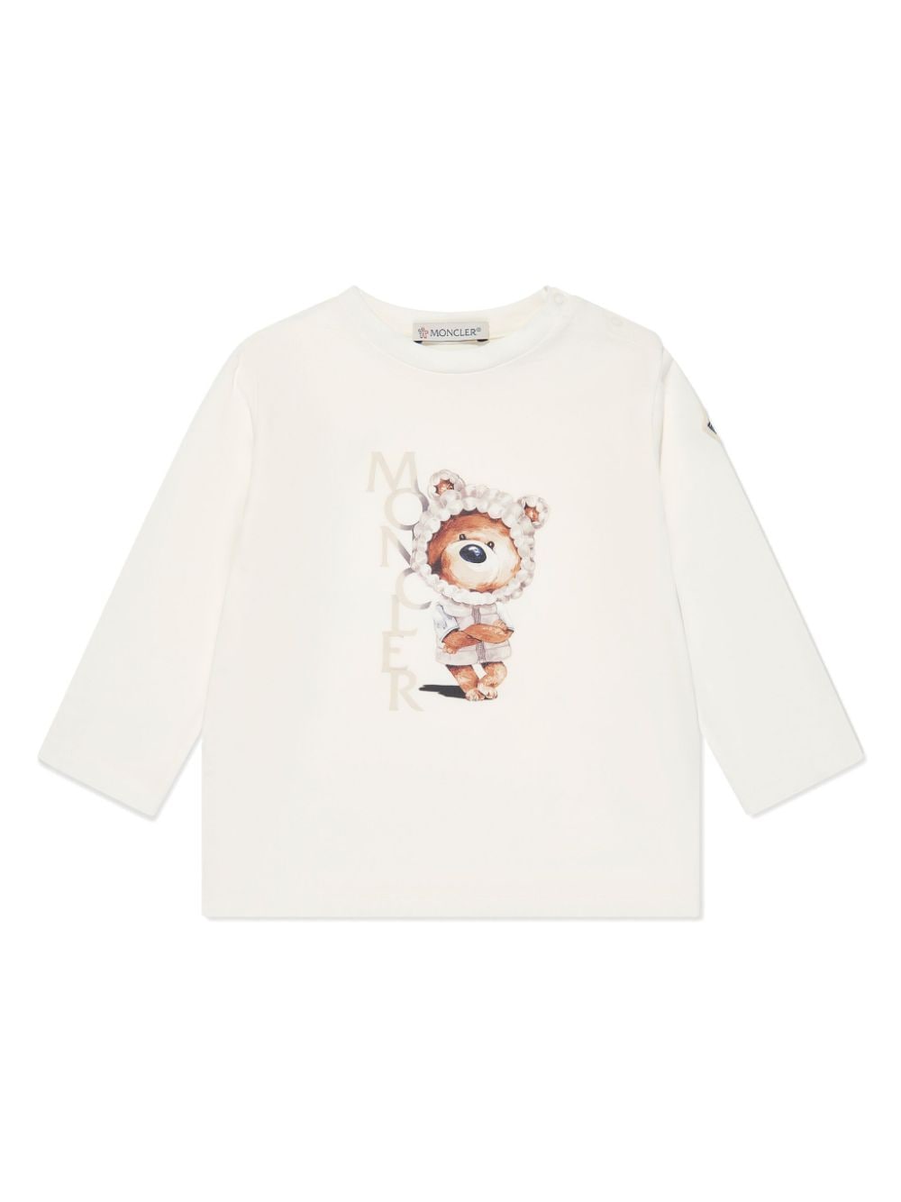 Moncler Enfant Teddy Bear T-shirt - IVORY von Moncler Enfant