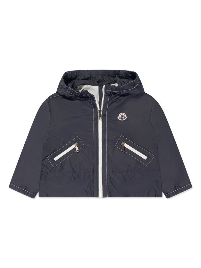 Moncler Enfant Truyere hooded parka jacket - Blue von Moncler Enfant