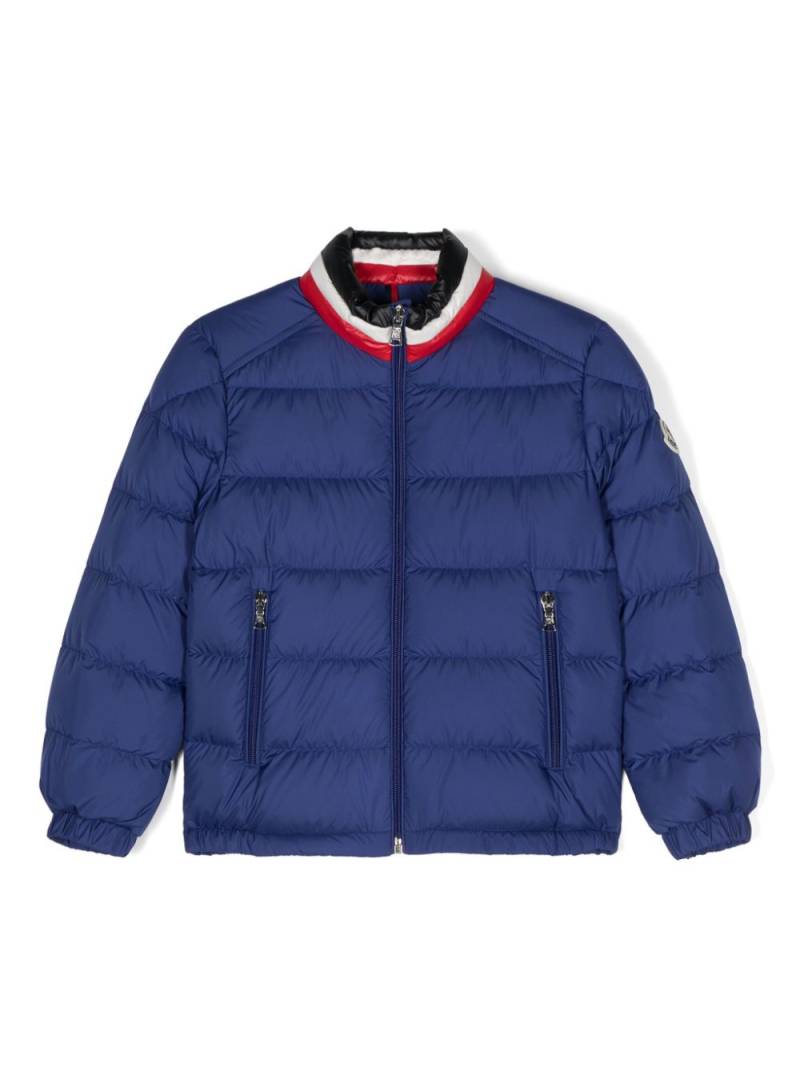 Moncler Enfant Vashiti padded jacket - Blue von Moncler Enfant