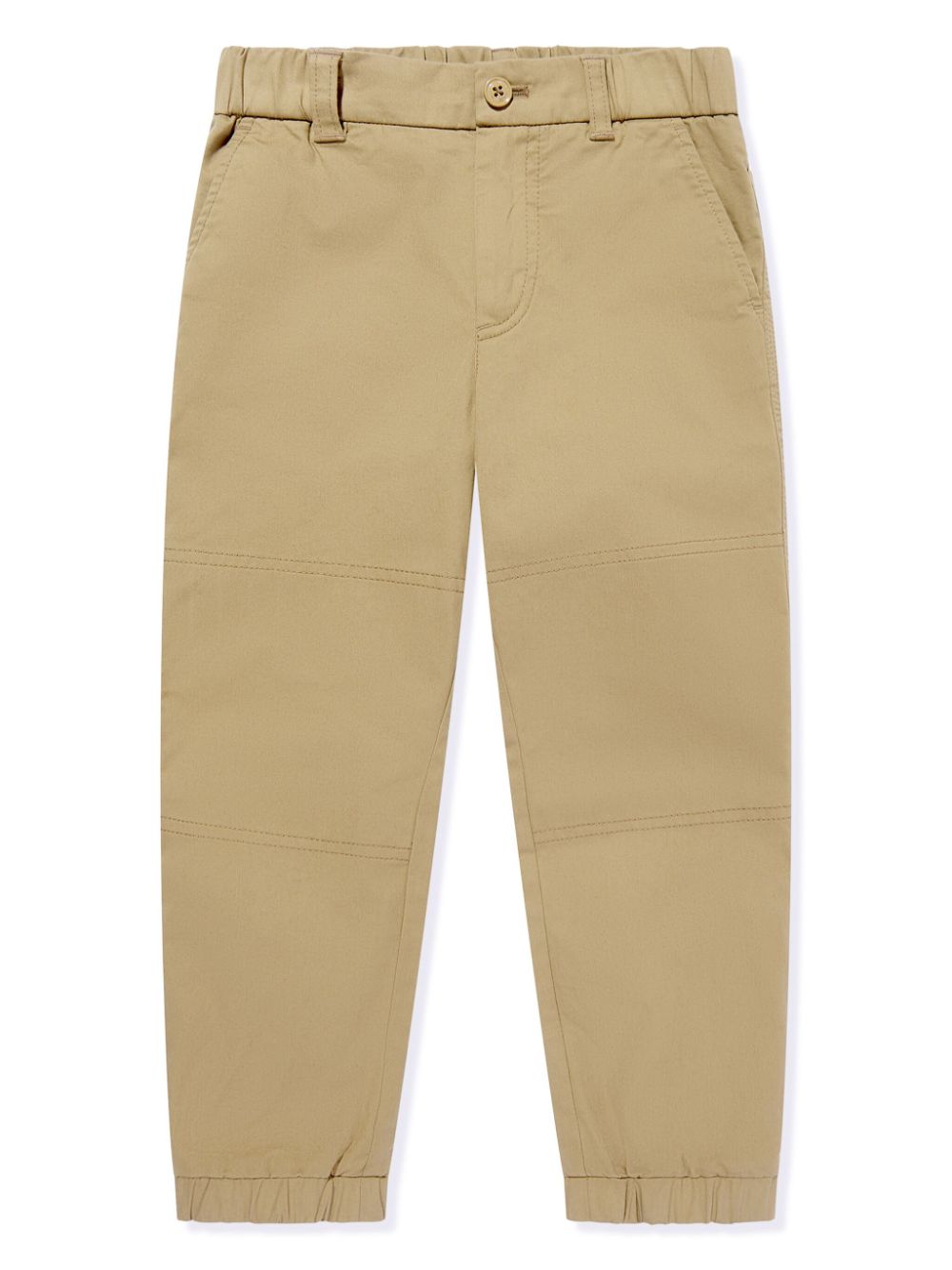 Moncler Enfant cotton gabardine trousers - Neutrals von Moncler Enfant