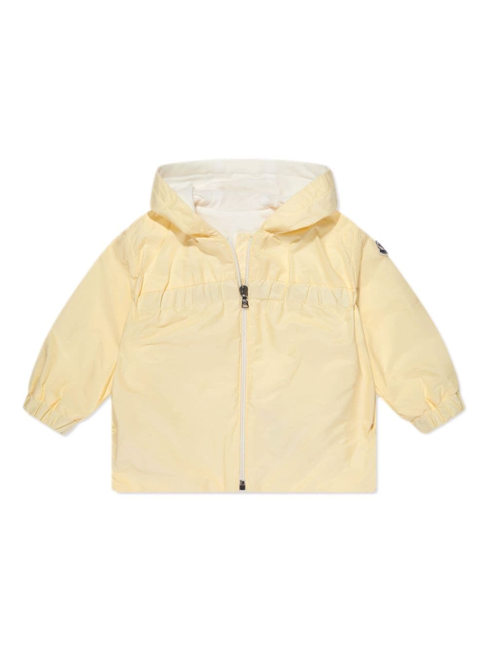 Moncler Enfant cotton hooded raincoat - Yellow von Moncler Enfant