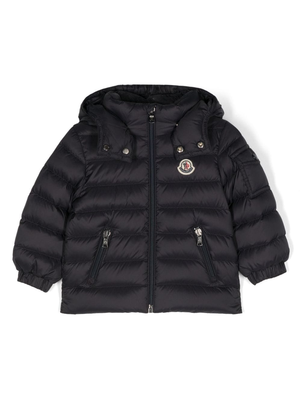 Moncler Enfant detachable-hood puffer jakcte - Blue von Moncler Enfant