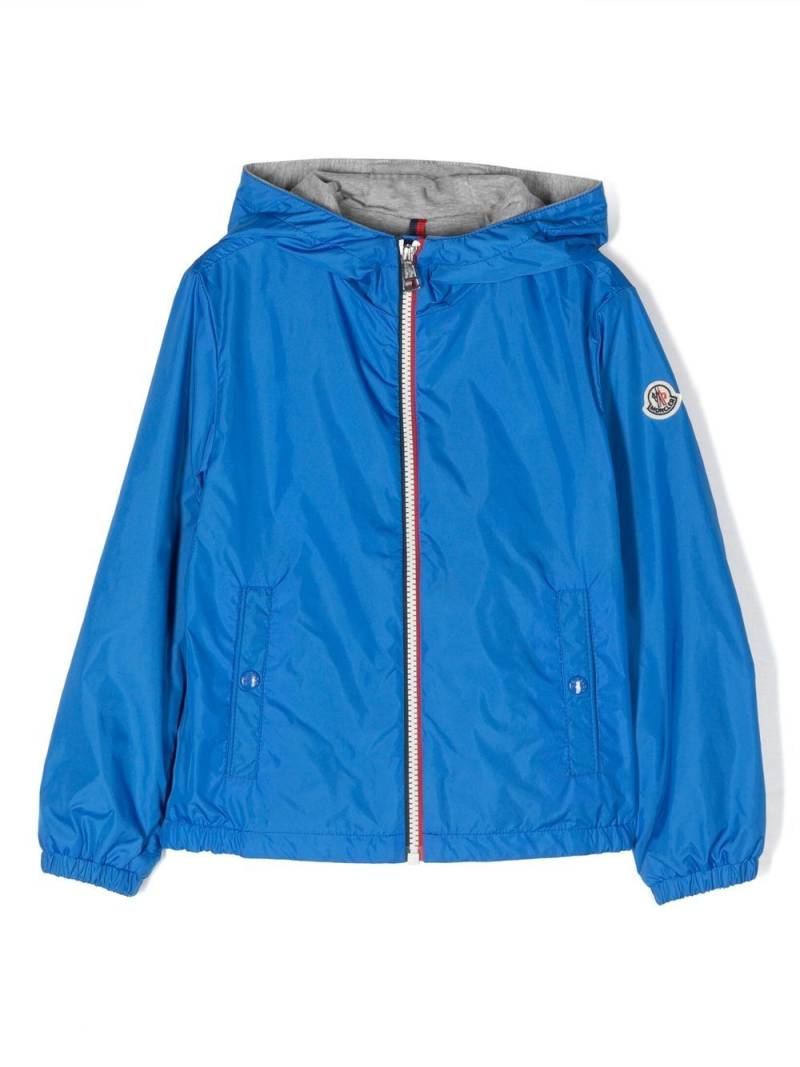 Moncler Enfant hooded padded jacket - Blue von Moncler Enfant