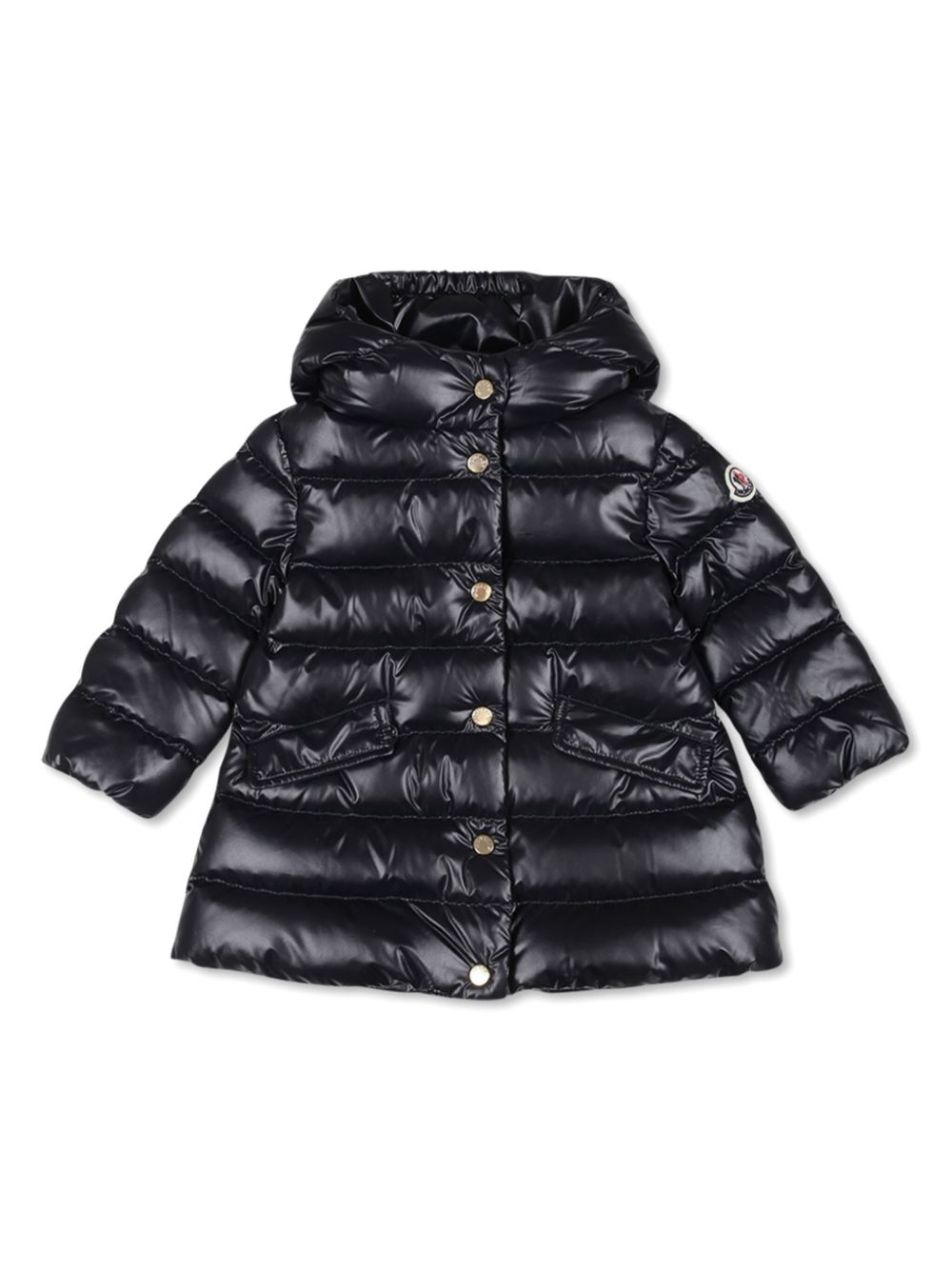 Moncler Enfant hooded padded jacket - Blue von Moncler Enfant