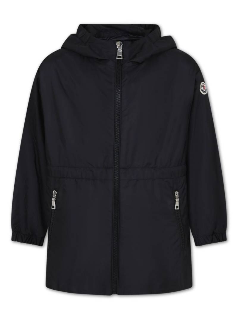 Moncler Enfant hooded puffer jacket - Black von Moncler Enfant