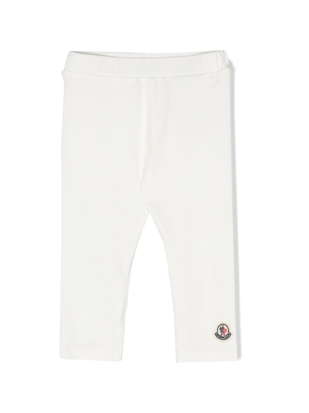 Moncler Enfant logo-appliqué leggings - Neutrals von Moncler Enfant