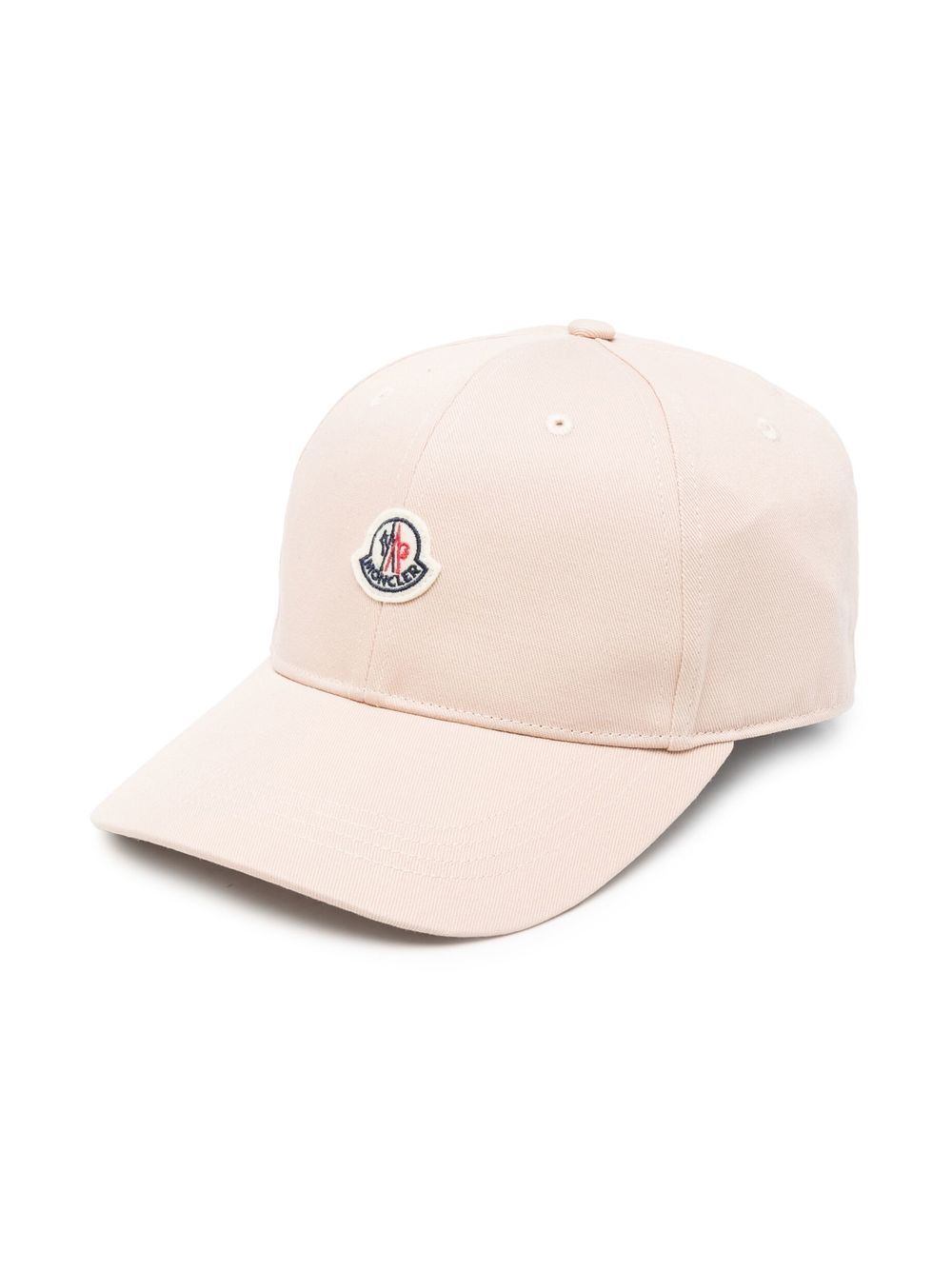 Moncler Enfant logo-patch baseball cap - Neutrals von Moncler Enfant