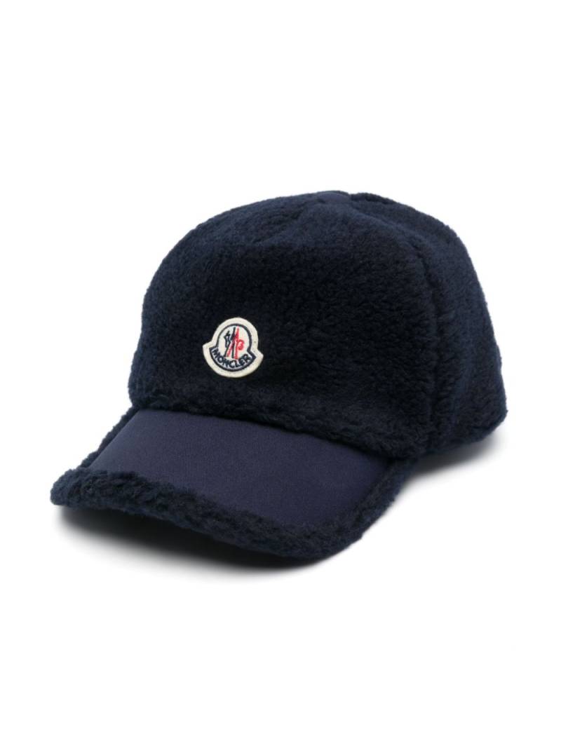 Moncler Enfant cotton baseball cap - Blue von Moncler Enfant