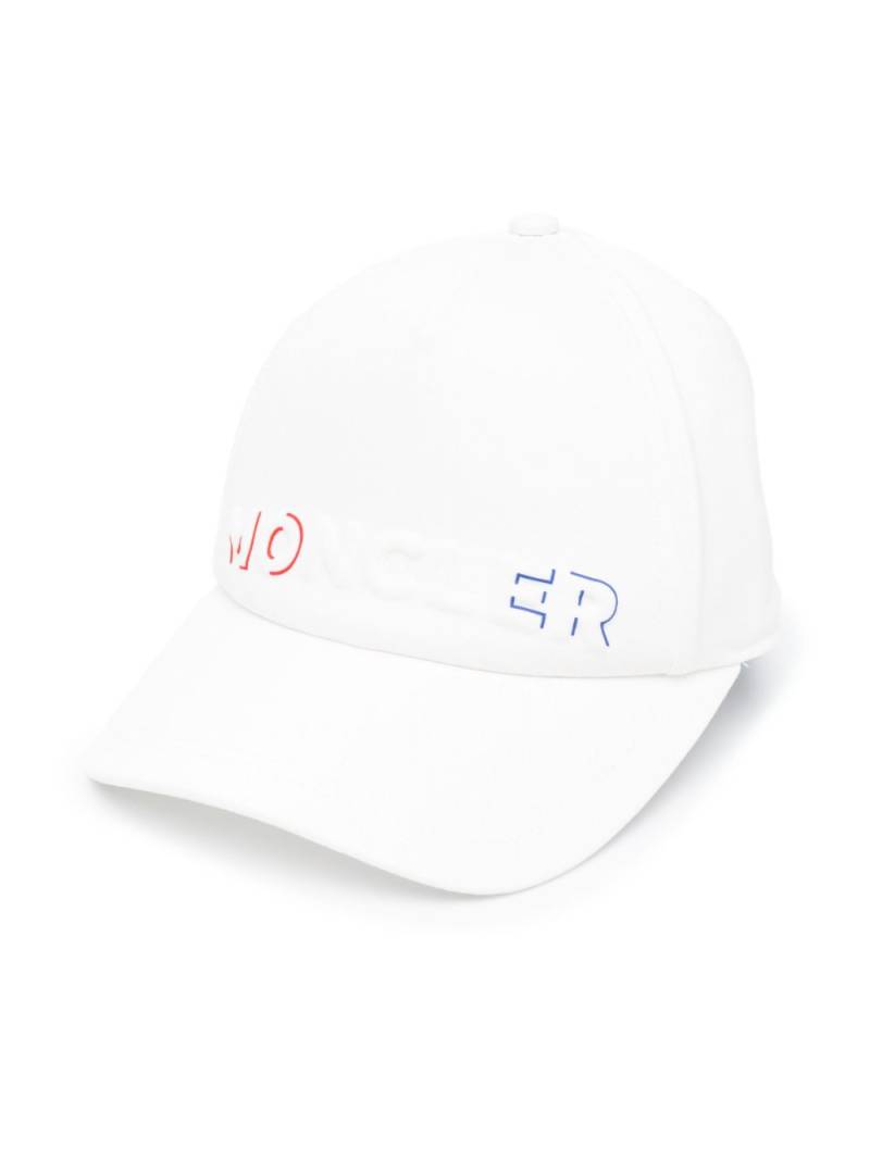 Moncler Enfant logo-print baseball cap - White von Moncler Enfant