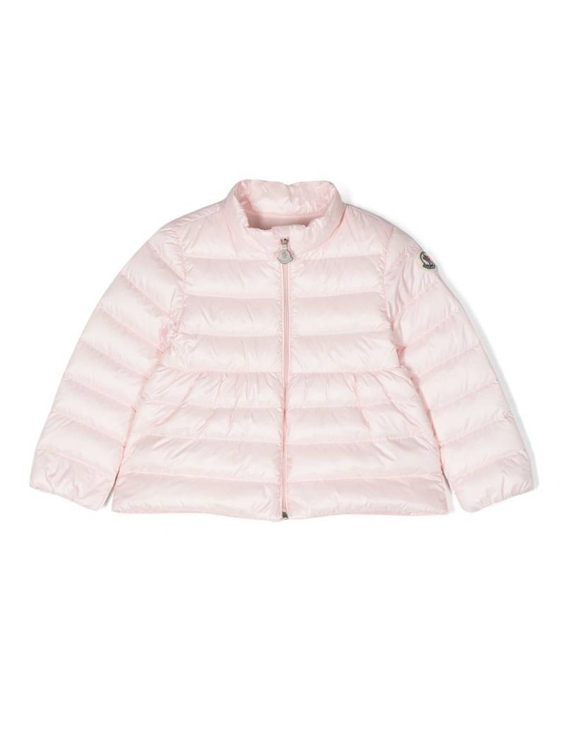 Moncler Enfant padded-design long-sleeve jacket - Pink von Moncler Enfant