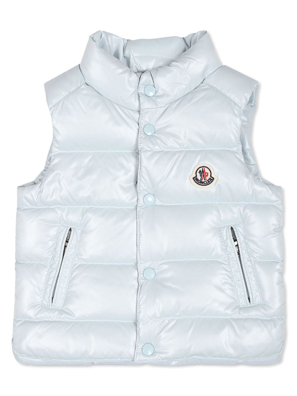 Moncler Enfant padded down gilet - Blue von Moncler Enfant