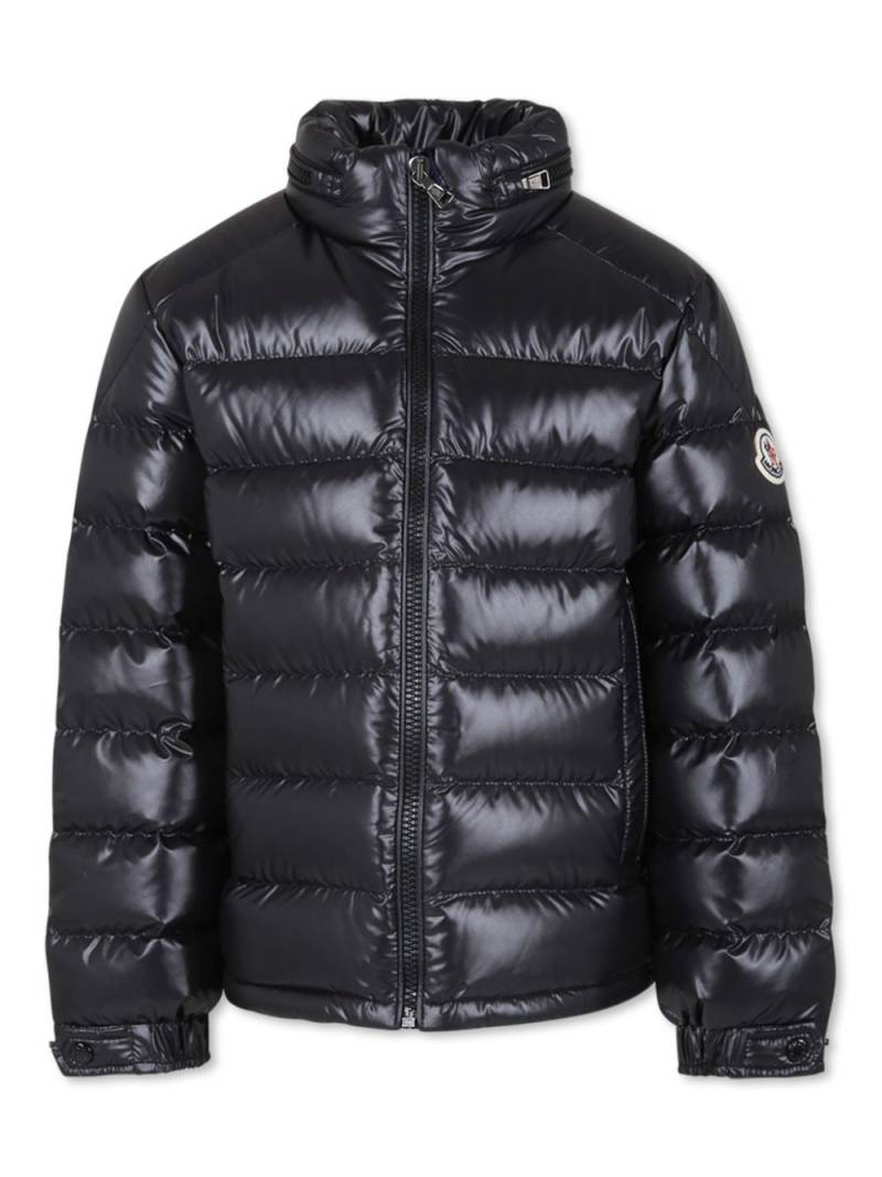 Moncler Enfant padded quilted jacket - Black von Moncler Enfant