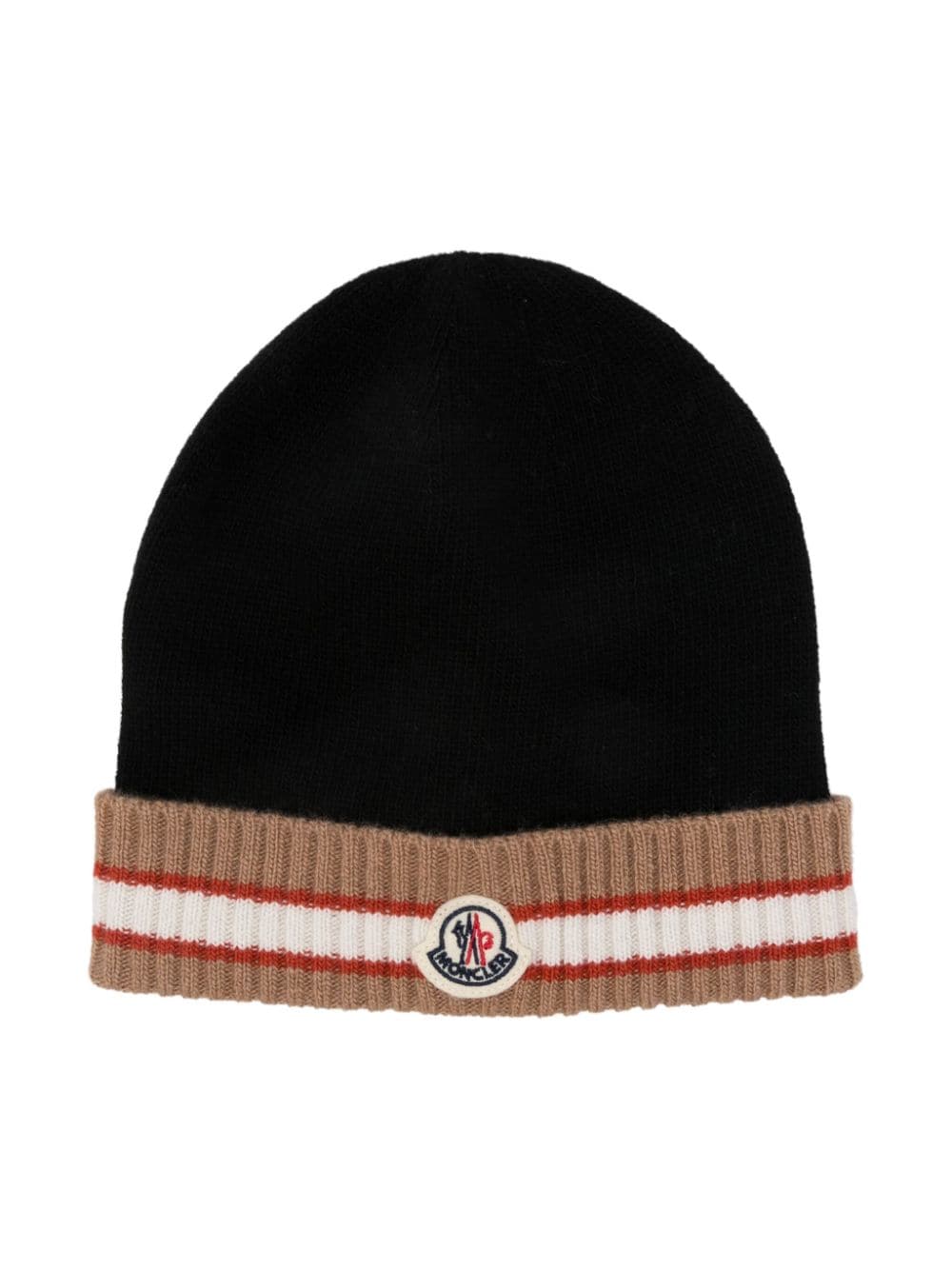 Moncler Enfant wool beanie - Black von Moncler Enfant