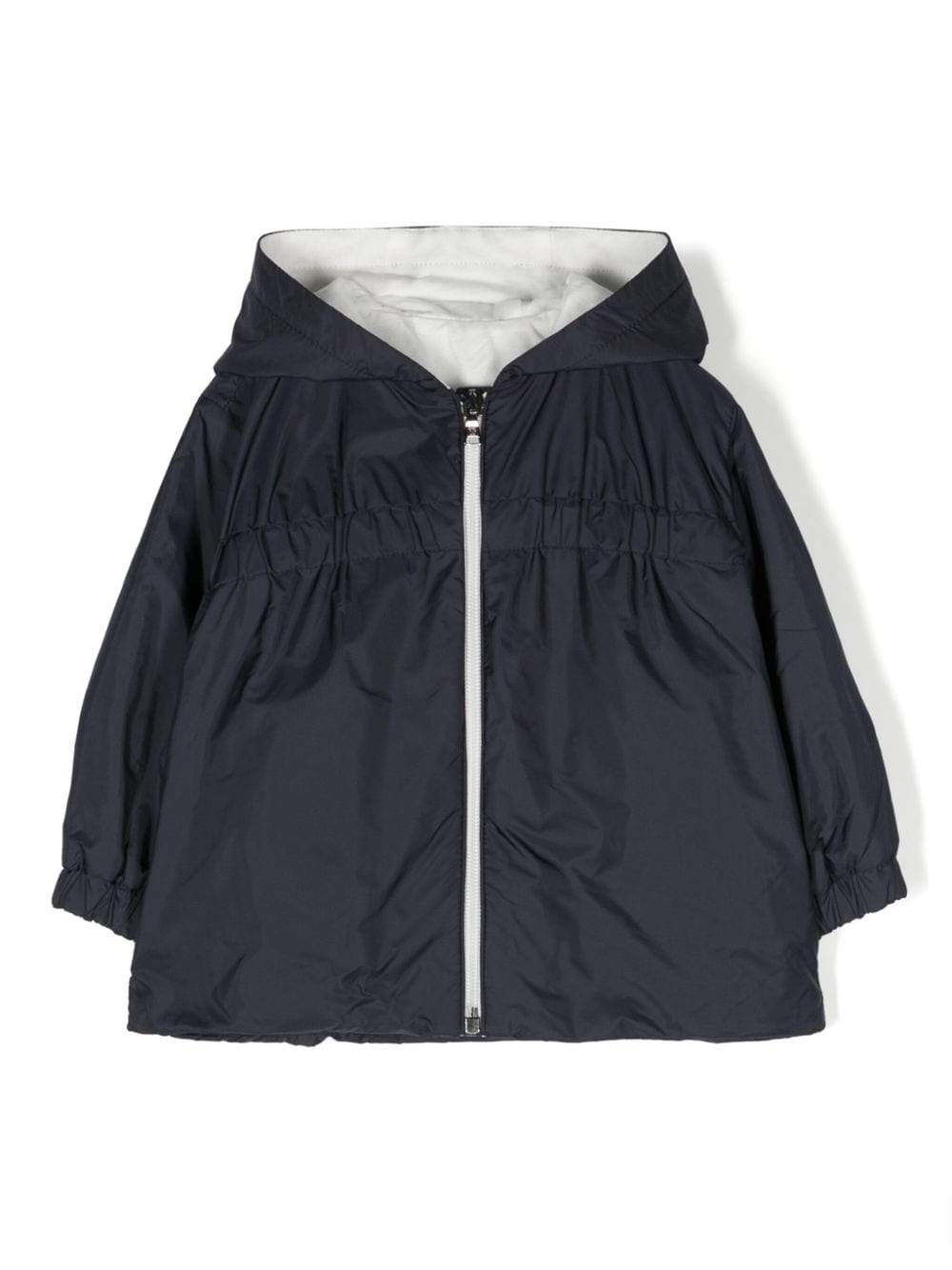 Moncler Enfant zip-up hooded jacket - Blue von Moncler Enfant