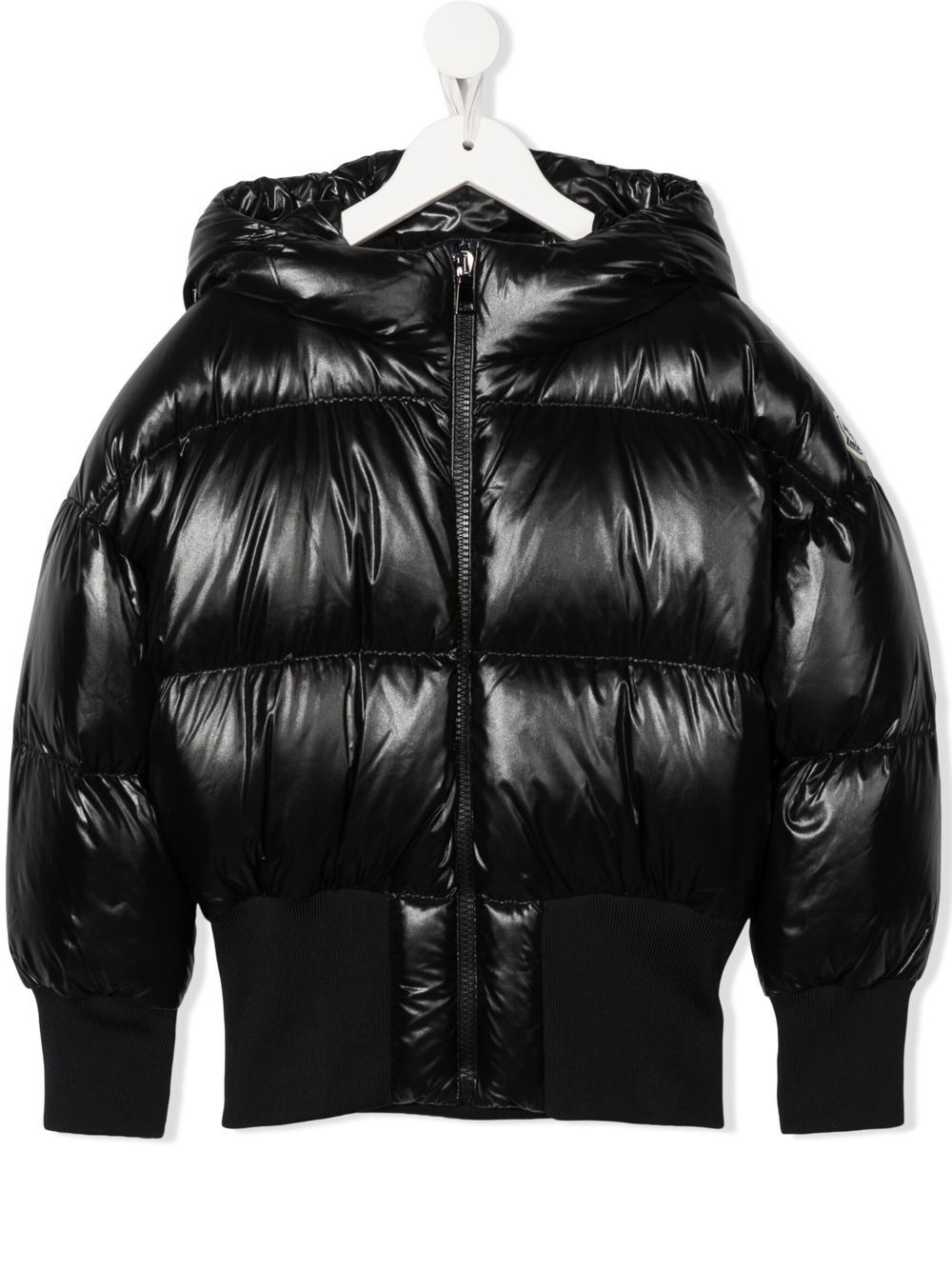 Moncler Enfant down-padded jacket - Black von Moncler Enfant