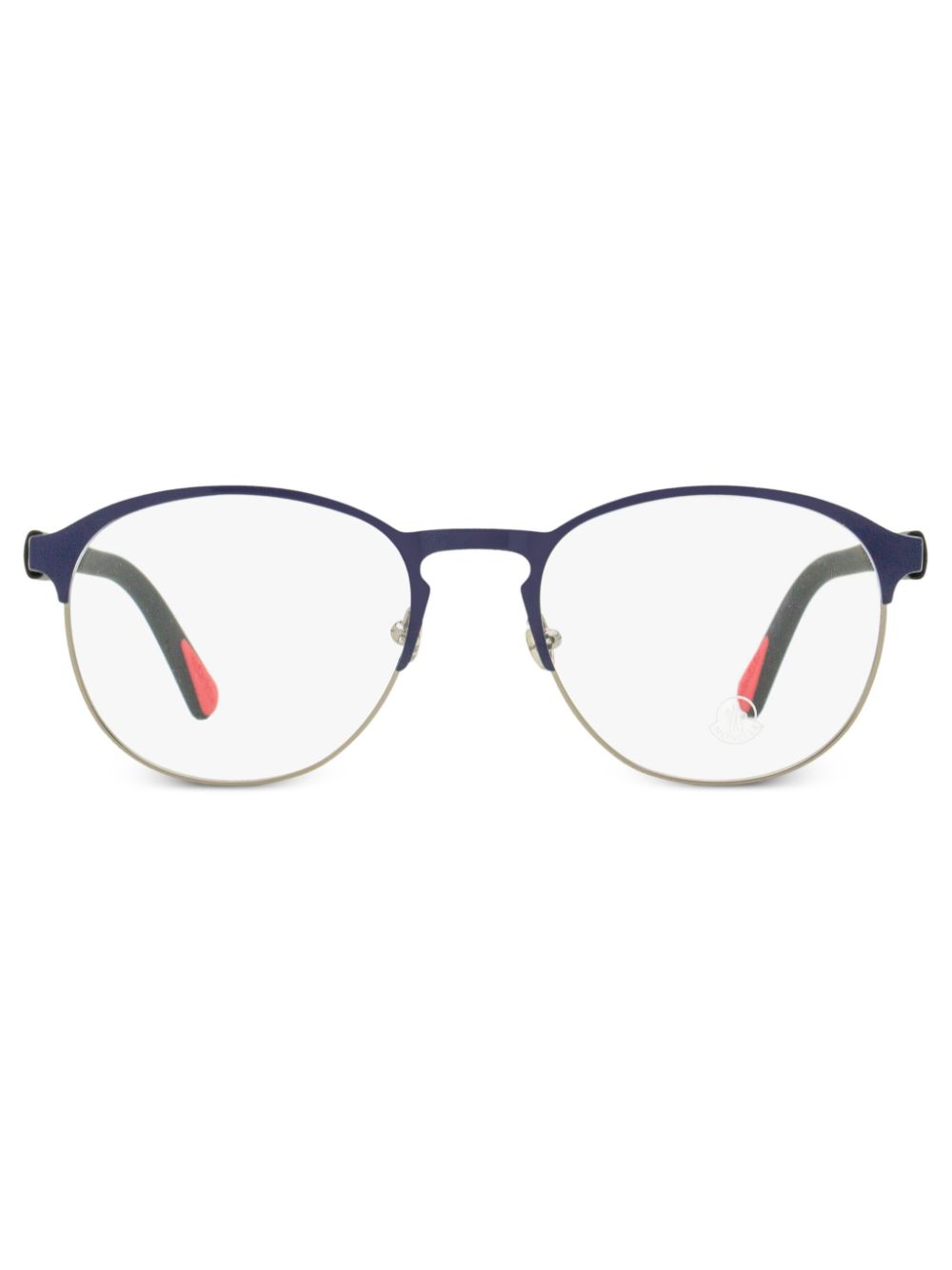 Moncler Eyewear ML5192 oval-frame glasses - Blue von Moncler Eyewear