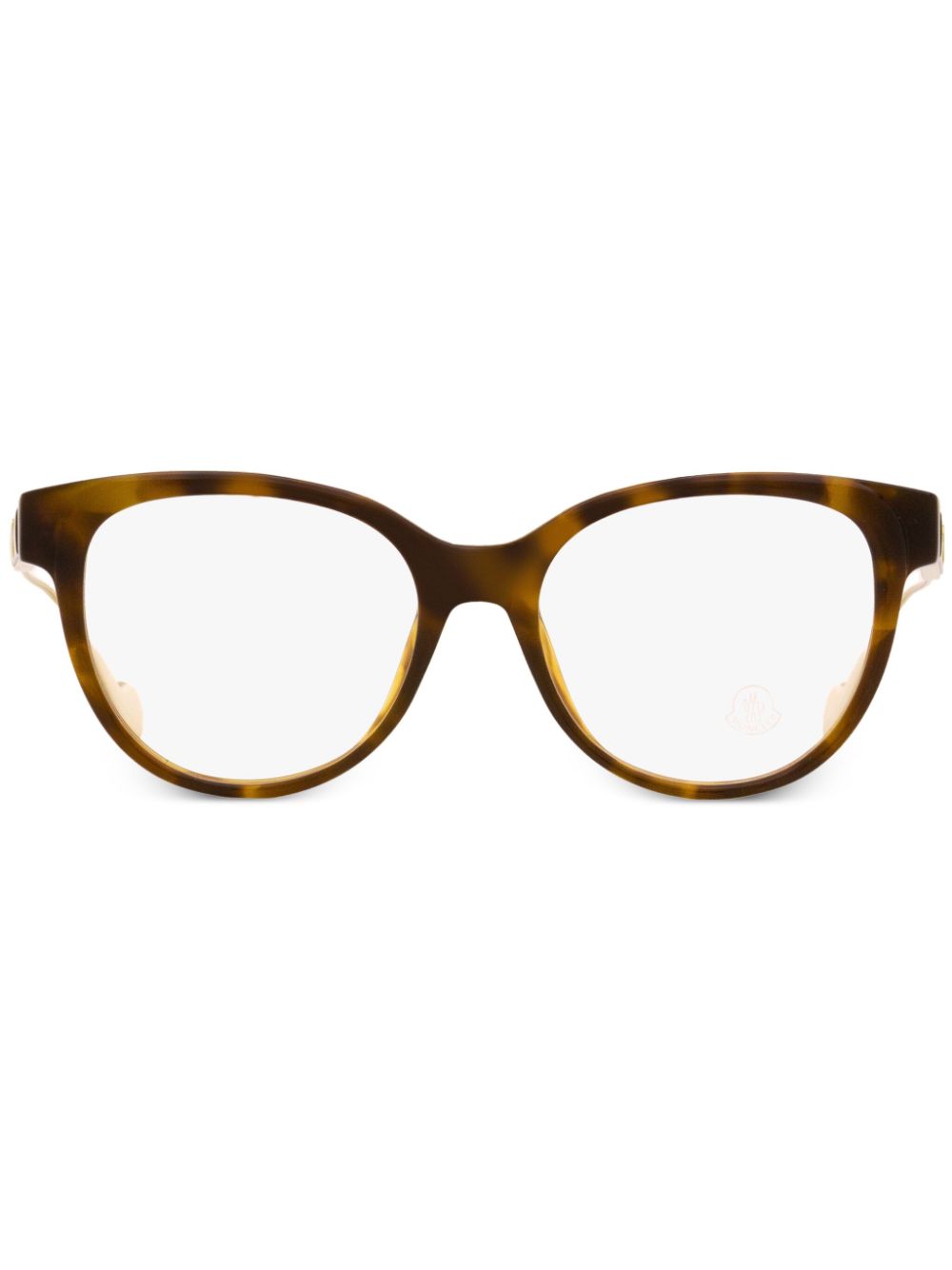 Moncler Eyewear Pantos cat-eye frame glasses - Brown von Moncler Eyewear