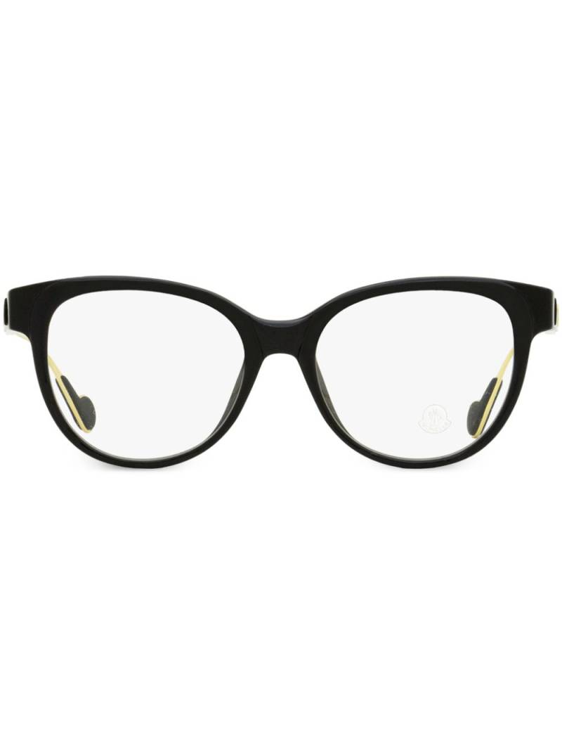 Moncler Eyewear Pantos cat-eye glasses - Black von Moncler Eyewear