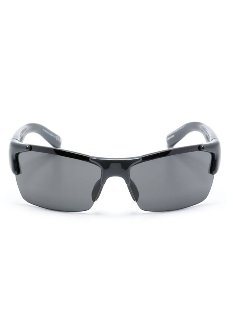 Moncler Eyewear Spectron rectangle-frame sunglasses - Grey von Moncler Eyewear