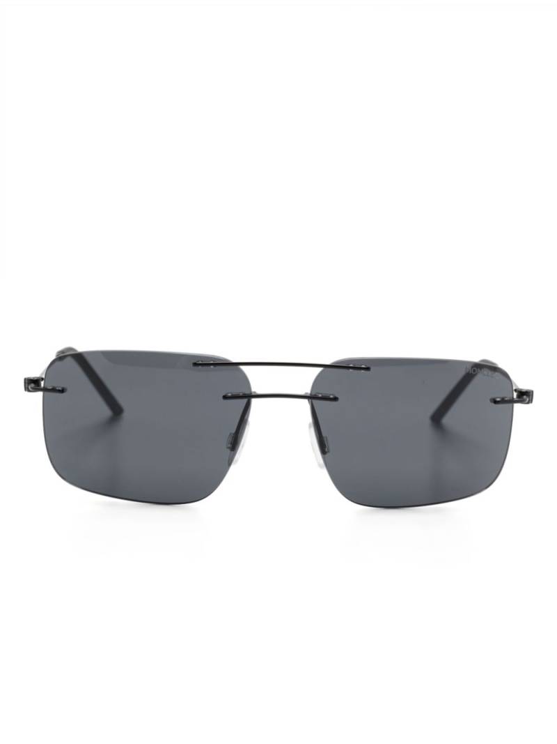 Moncler Eyewear square-frame sunglasses - Black von Moncler Eyewear