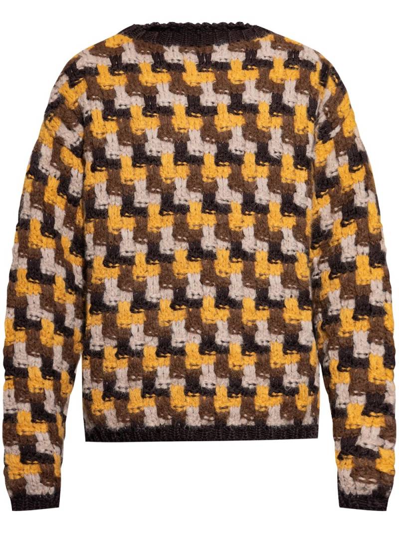 Moncler Grenoble Apres-ski knit jumper - Yellow von Moncler Grenoble