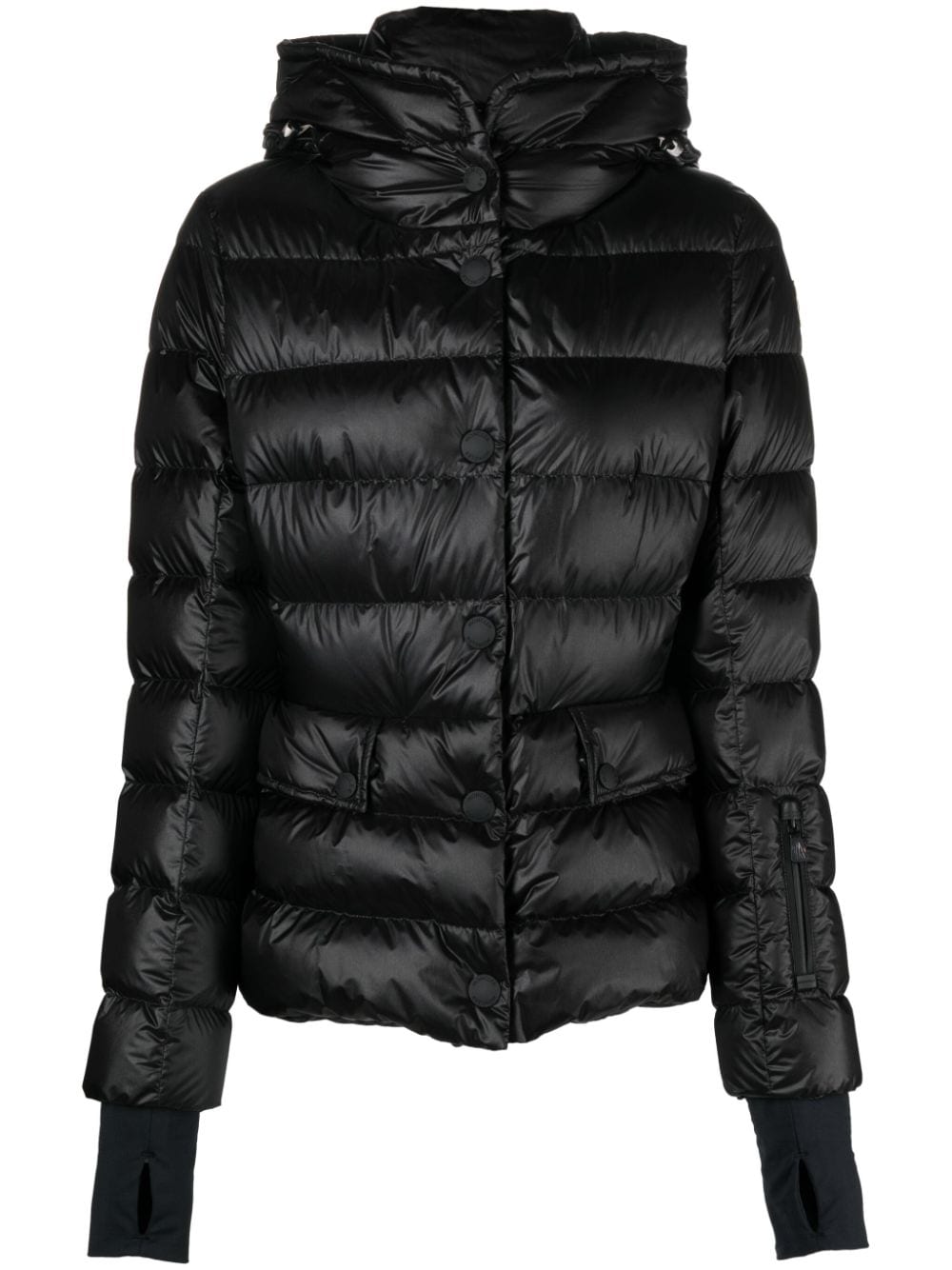 Moncler Grenoble Armoniques quilted ski jacket - Black von Moncler Grenoble