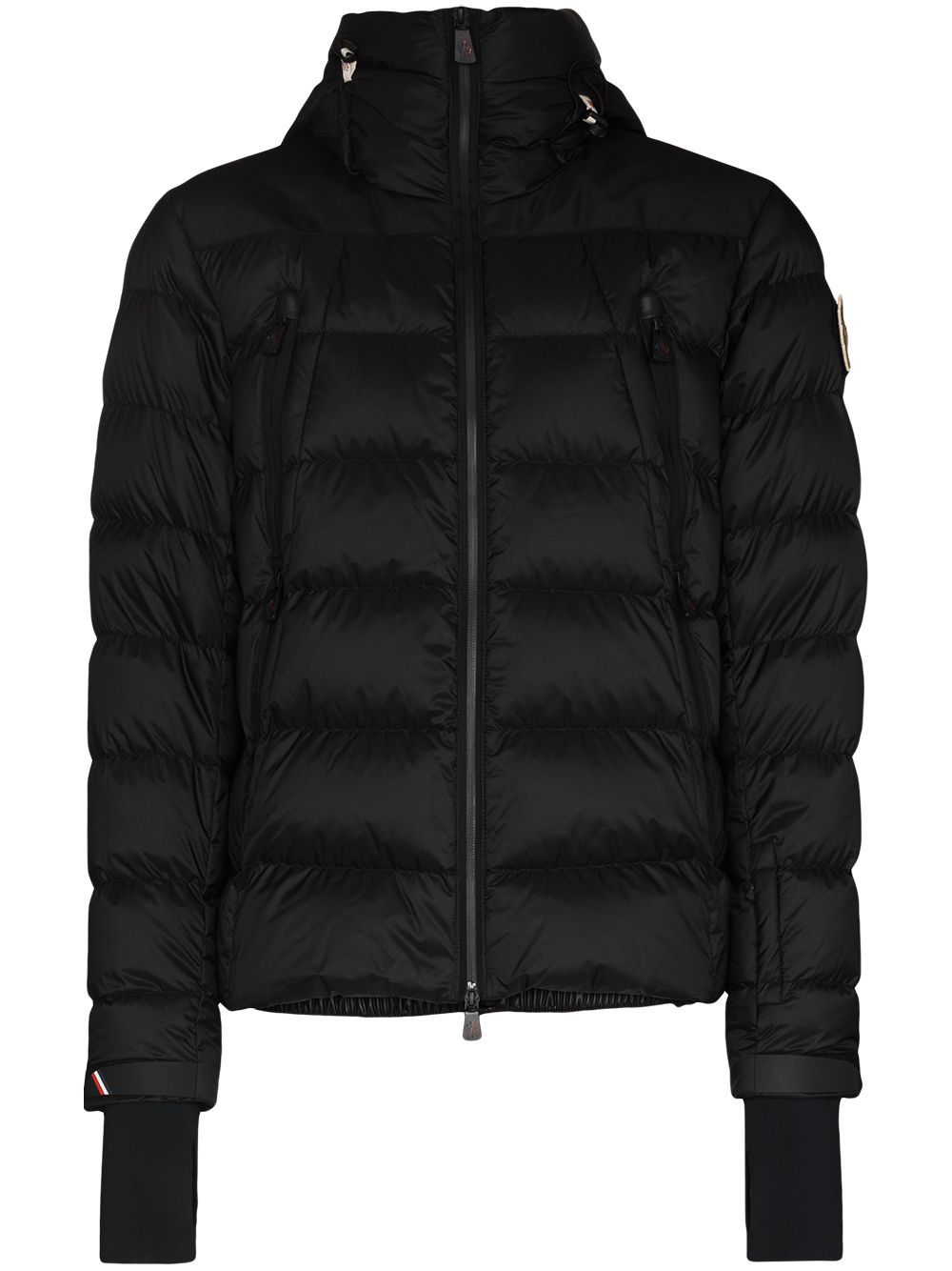 Moncler Grenoble Camurac hooded puffer jacket - Black von Moncler Grenoble