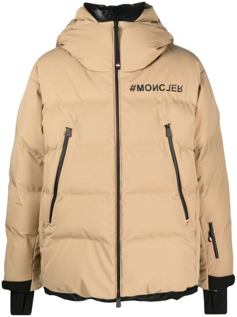 Moncler Grenoble Fellberg short down jacket - Neutrals von Moncler Grenoble